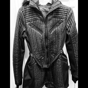 Michael Kors long puffer jacket.